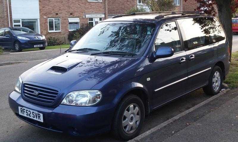 2002 Kia Sedonia 2.9 SE Diesel 7 Seats DVD 12 Mths MOT Exceptional Runner