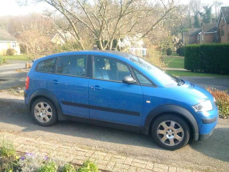 2003 Audi A2 1.6 FSI Storm, Blue