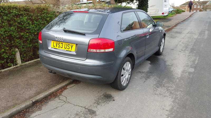 2003 AUDI A3 SPORT TDI GREY 3 DOOR