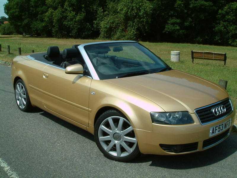 2003 Audi A4 T SPORT Covertible