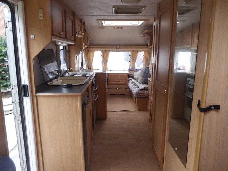 2003 Elddis Fontwell 6 berth twin axle caravan