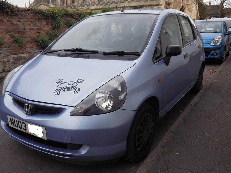 2003 Honda Jazz - Metallic Blue - ONLY 76000 miles from new