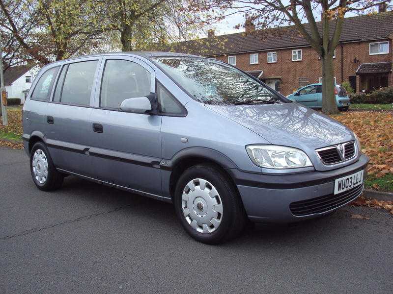 2003 Vauxhall Zafira Club 1.8 16v Auto - 7 Seats