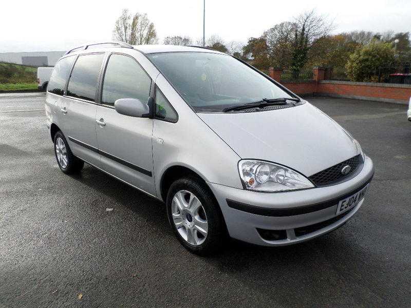 2004 FORD GALAXY GHIA TDDI SILVER 7 SEATS 130BHP