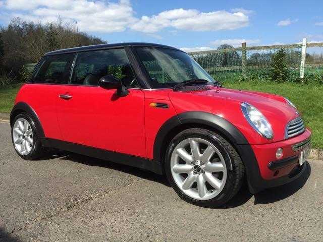 2004 MINI Cooper With Chili Pack in Red with Low Miles