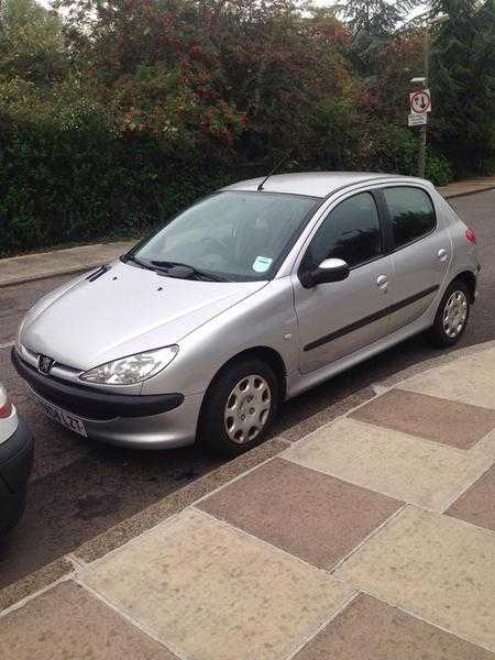 2004 Peugeot 206 1.4 LX diesel 30 road tax