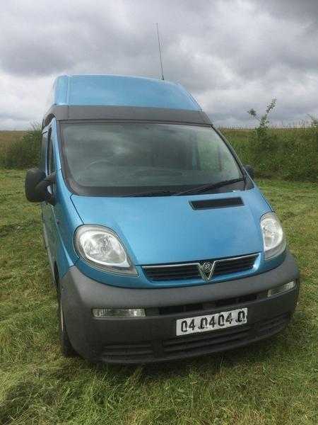 2004 VAUXHALL VIVARO HIGH TOP 2900 CDTI SWB VAN SWAP OR PX WELCOME