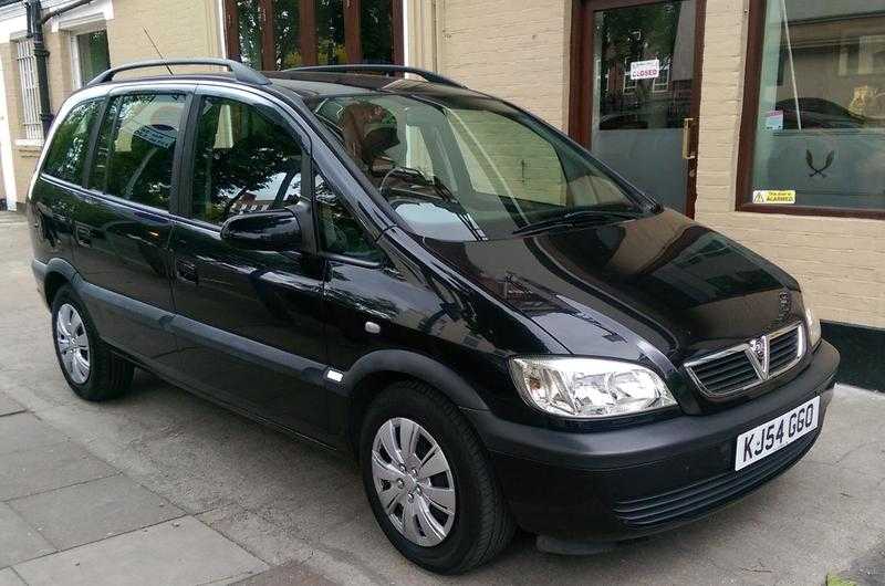 2004 VAUXHALL ZAFIRA DESIGN 1.6 MANUAL 7 SEATER 6 MONTHS WARRANTY