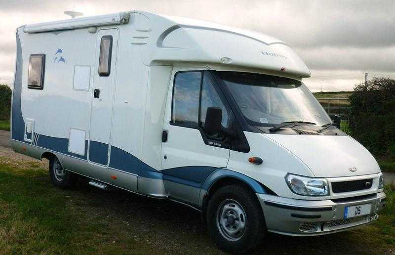 2005 Hobby Siesta T600FC 3 Berth Rear fixed bed