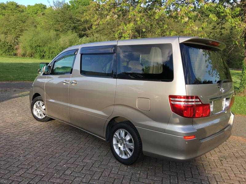 2005 Toyota Alphard G-MZ 3.0 V6 vvti 24valve 4x4, 7 seater, automatic.