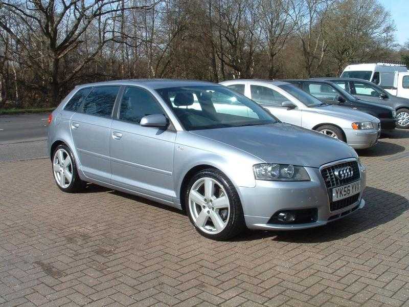 2006 (56) Audi A3 2.0T FSi S-Line Sportback 5-door 6 Speed Manual