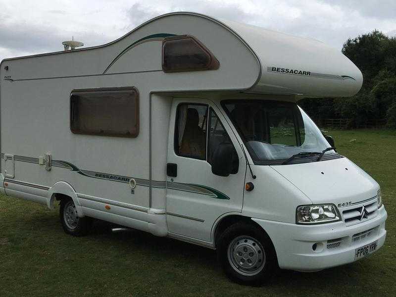 2006 BESSACARR E435 5 Berth with rear belts only 65877 miles Diesel