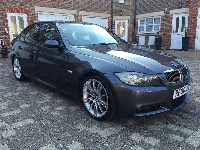 2006 BMW 330i M Sport, Auto, i Drive, Sat Nav, Black Leather, Full Service History, Top Spec