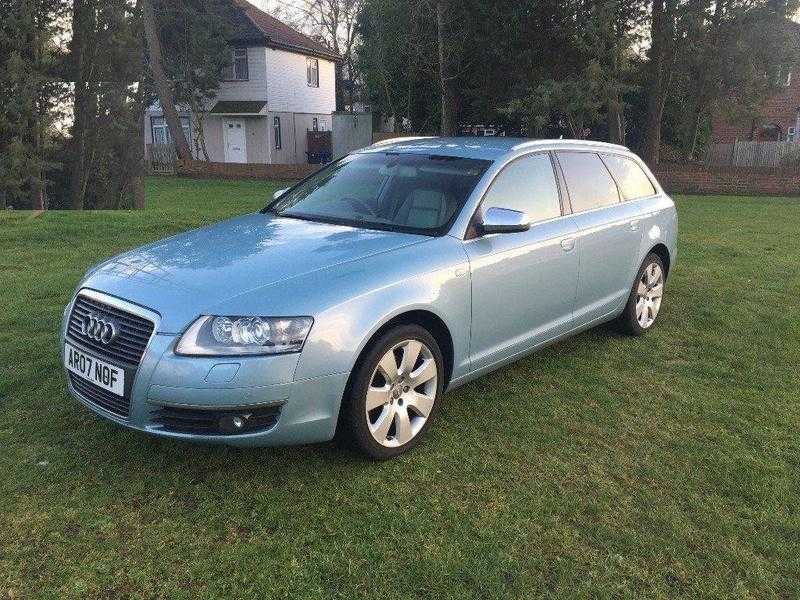 2007 AUDI A6 diesel 2.0TDi,AUTOMATIC,PADDLE SHIFT,ESTATE,LEATHER,SAT NAV,FSH,HPI clear,GENUINE miles