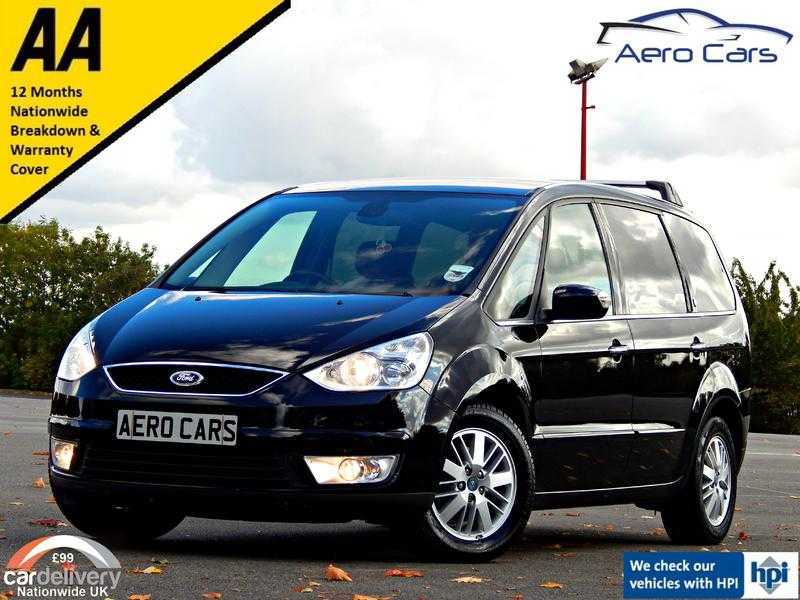 2007 FORD GALAXY TDCI FULL LEATHER FULL HISTORY 1 YEAR AA WARRANTY CRUISE CONTROL