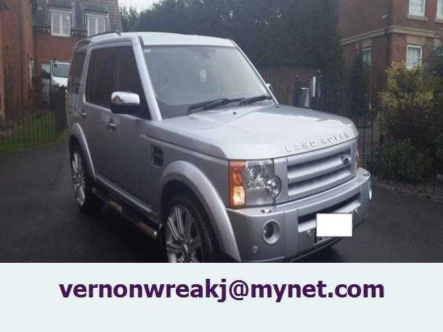 2007 LAND ROVER DISCOVERY 3 2.7TDV6 HSE A SILVER O