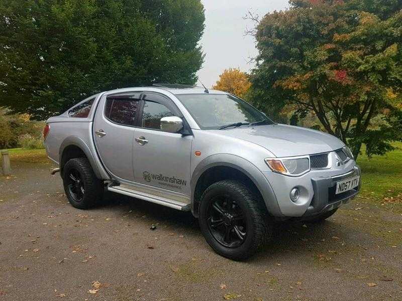 2007 MITSUBISHI L200 WALKINSHAW EDITION, 2.5TD 177BHP, 12 MONTHS MOT, LOW MILES