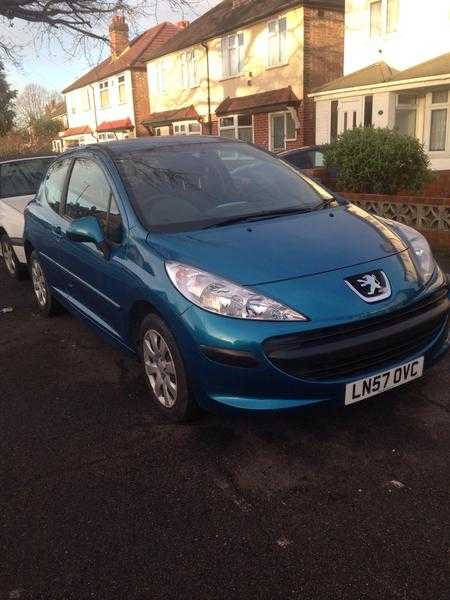 2007 Peugeot 207 1.4 LX M spl edition 42k miles only