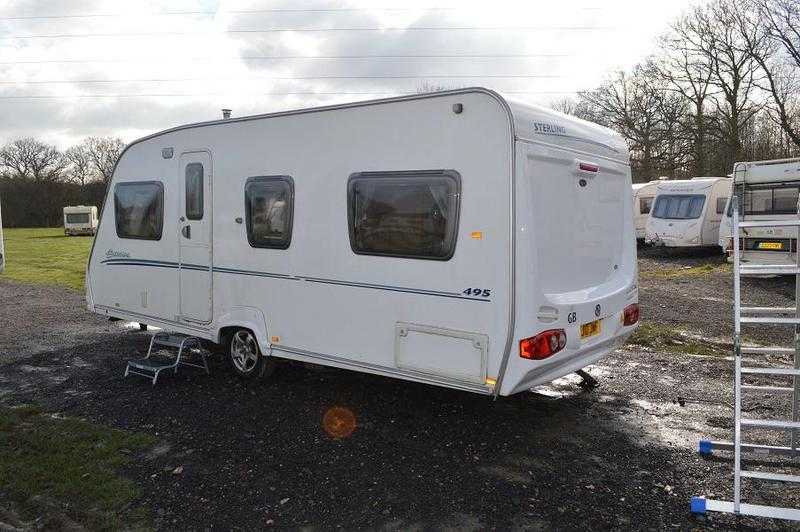 2007 Sterling Europa 495 4 Berth w Fixed Bed, Motor Mover amp Awnings