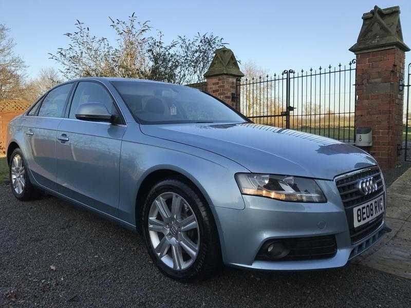 2008 AUDI A4 SE TDI 6SP BLUE NEW SHAPE