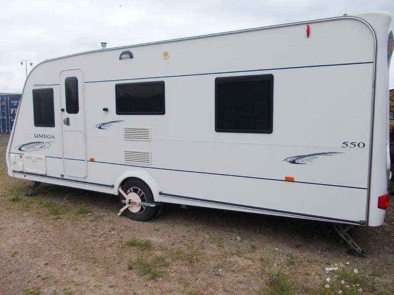 2008 COMPASS OMEGA 550 ISLAND BED amp FULL AWNING  PRICE REDUCED