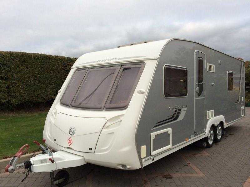 2008 SWIFT CONQUEROR 630 TWIN AXLE, FIXED BED