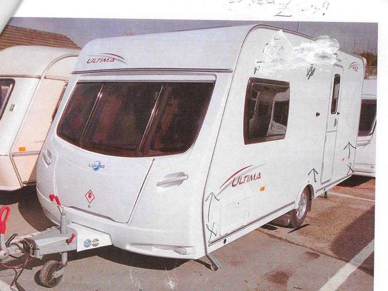 2009 Luna Ultra 2 berth caravan like new