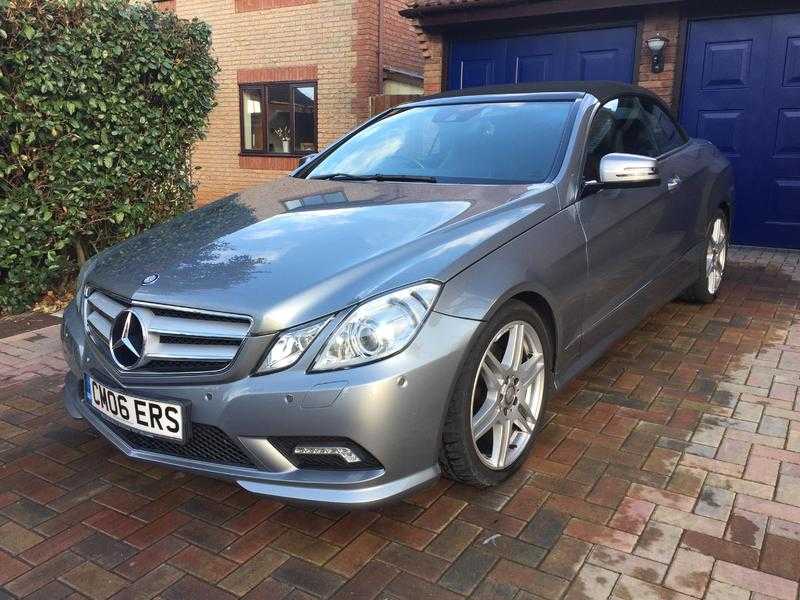 2010 Mercedes E-class E250CDi convertible Automatic TOP SPEC FMBSH