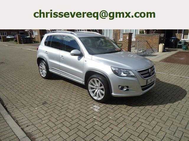 2010 VOLKSWAGEN TIGUAN RLINE TDI 4MOT 140 SILVER