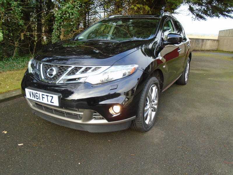 2011 (Oct) NISSAN MURANO 2.5DCi DIESEL AUTO 4WD SAT NAV FSH BLUETOOTH