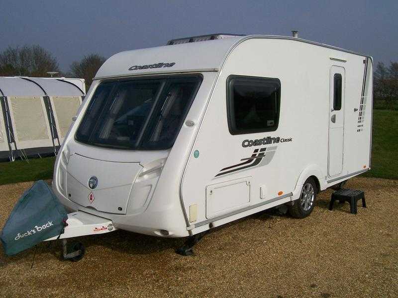 2011 Swift 2 berth Coastline Classic special edition touring caravan