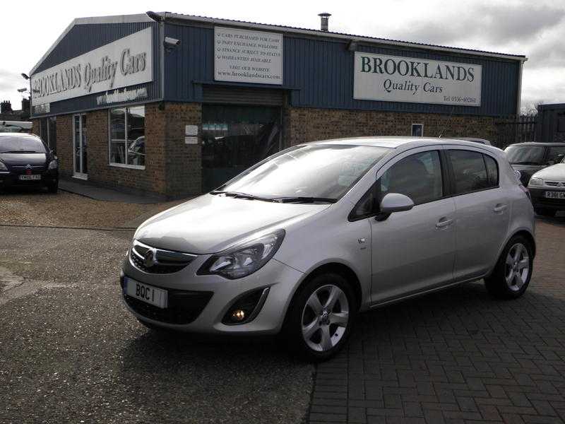 2012 12 Vauxhall Corsa 1.2 SXi 5 Door Silver Met