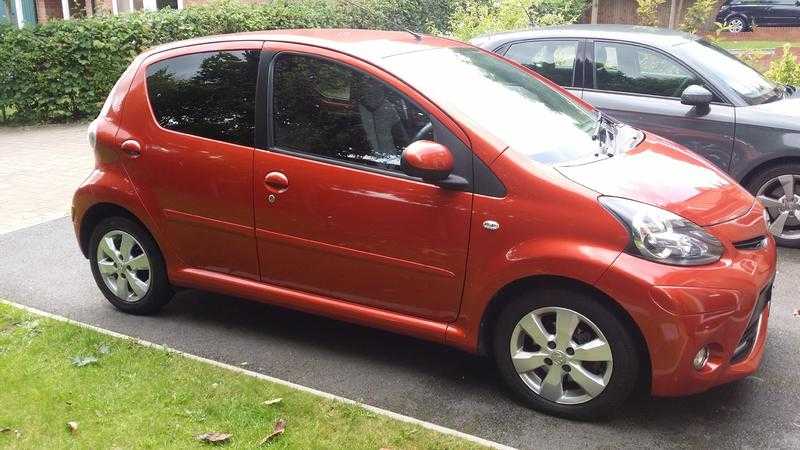 2012 (62 PLATE) TOYOTA AYGO FIRE AC ORANGE 5 DOOR 1.0 VVT-i