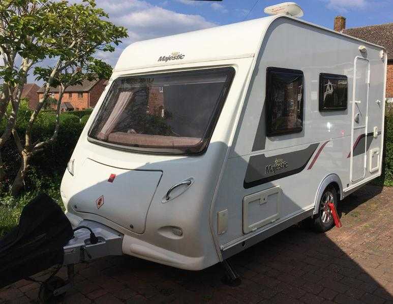 2012 Elddis Xplore 304 Majestic 4 berth lightweight caravan