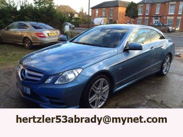 2012 MERCEDES-BENZ E350 SPT CDI BLUECY 265 A BLUE