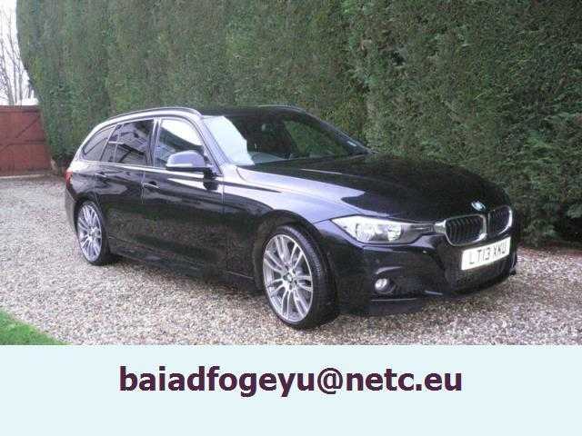 2013 BMW 320D M SPORT TOURING AUTO BLACK