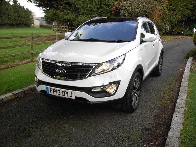 2013 KIA SPORTAGE 2.0 CRDi KX-3, 4WD, SAT NAV, AUTO FKSH 14K