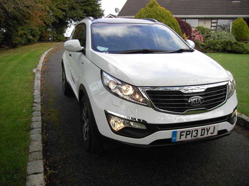 2013 KIA SPORTAGE 2.0 CRDi KX-3, 4WD, SAT NAV, AUTO FKSH 14K