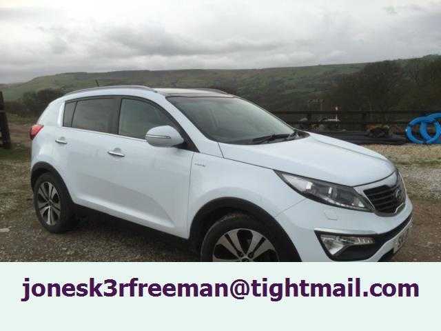 2013 KIA SPORTAGE KX-3 SAT NAV CRD WHITE 4x4