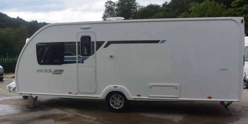 2013 Sterling Eccles 584 Caravan 4 berth Excellent