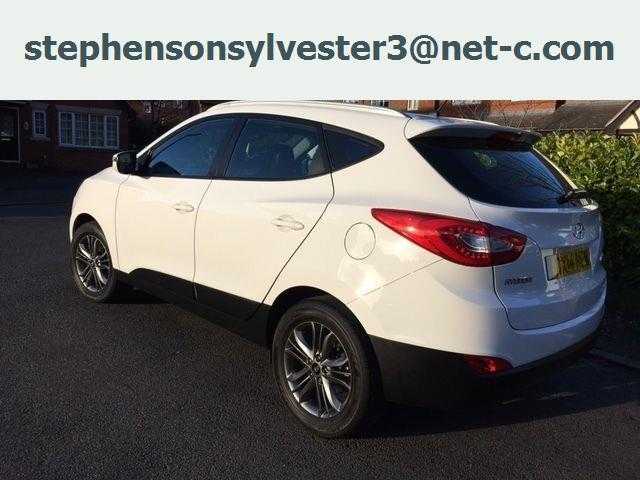 2014 HYUNDAI IX35 SE 2.0 CRDI WHITE