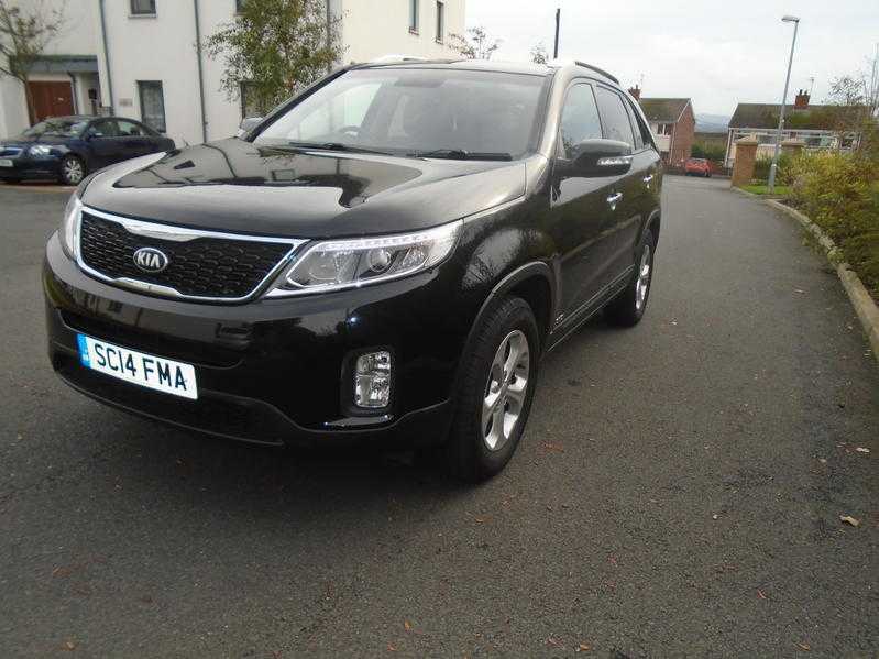 2014 KIA SORENTO 7 SEATER AUTO 4WD FKSH SAT NAV LEATHER SEATS