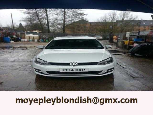 2014 Volkswagen Golf GT Bluemotion Tech T White