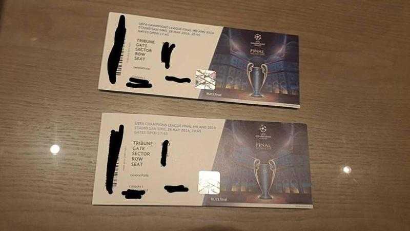 2016 UEFA Champions League Final Tickets (Atletico Madrid vs Real Madrid)  discounts Rates