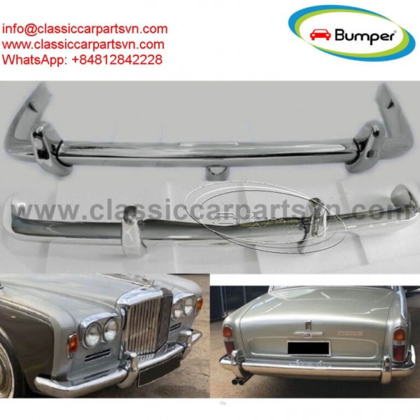 Bentley T1 and Roll Royce Silver Shadow 1 1965 Bumpers