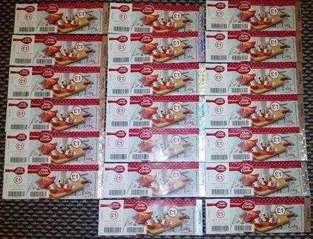 20x Vouchers for 1 off of all Betty Crocker products