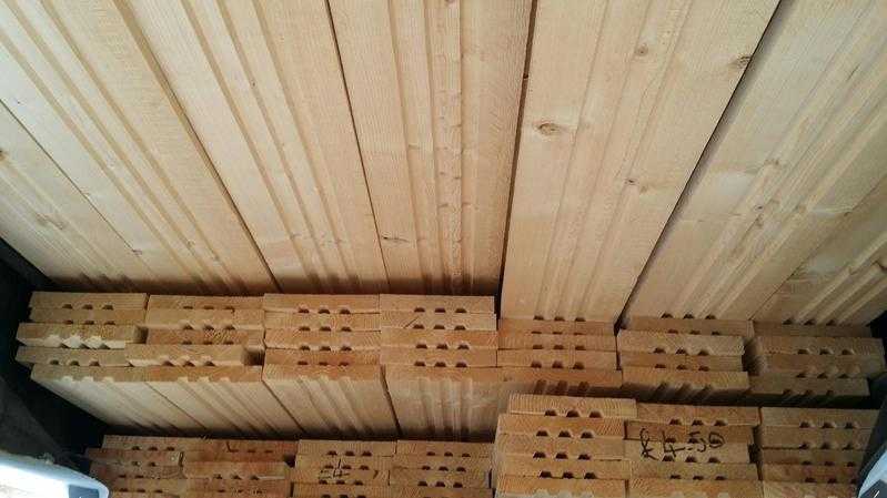 21mm x 145mm Sawn Boarding - Planed  Grooves - Untreated