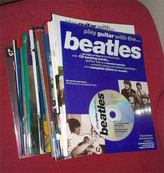 23 x Play Guitar With - Music instruction books amp CDs for lead Guitarists - Excellent condition