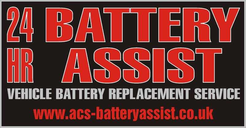 24 HOUR MOBILE VEHICLE BATTERY REPLACEMENT SERVICE - 3YR WARRANTY - THROUGHOUT WEST SUSSEX