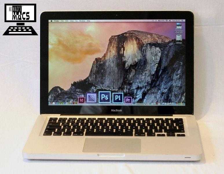 2.4Ghz 13quot Apple MacBook Unibody Core 2 Duo 4Gb 250GB Microsoft Office Suite 2016 Logic Abelton